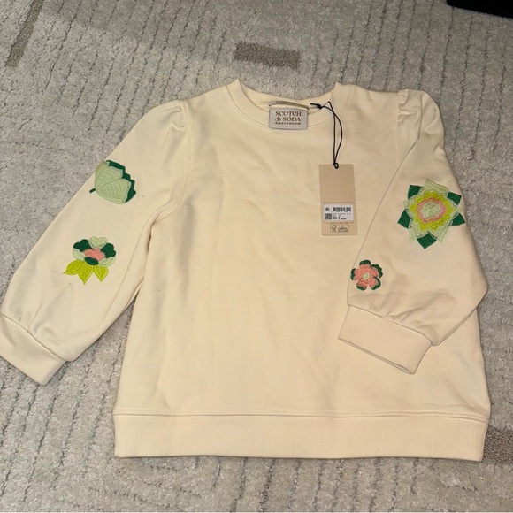 Scotch & Soda Sweaters - Scotch & Soda | NWT | Short Sleeve Embroidered Top